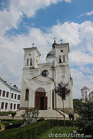 Bistrita Monastery, Valcea Editorial Stock Photo